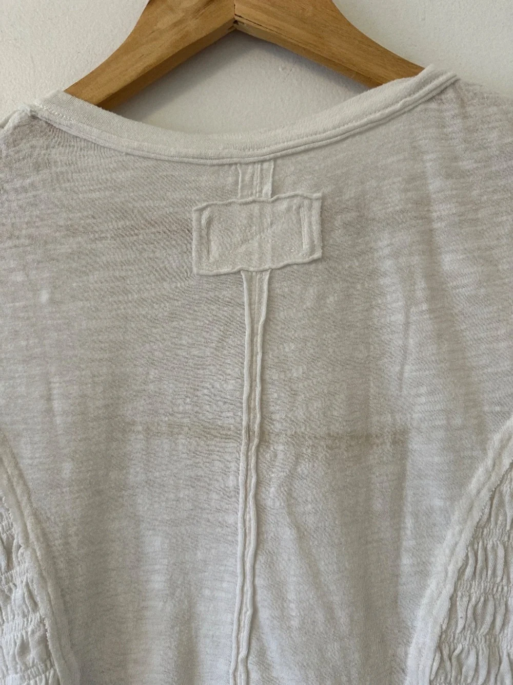 Free People x We The Free Sylvie Tee in Ivory | Size Large - Picture 6 of 12